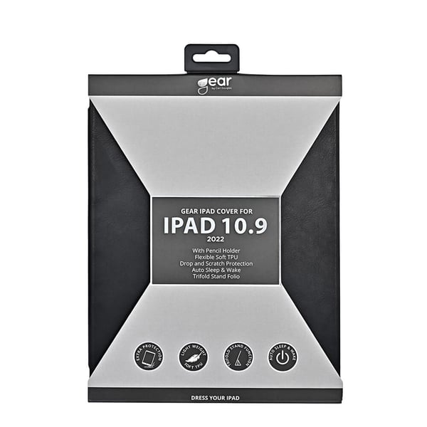 Nettbrettetui Penneholder Svart - iPad 10,9" 10th Gen 22, 11" 11th Gen 25