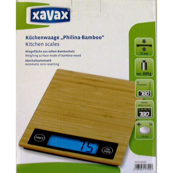 Köksvåg Bambu