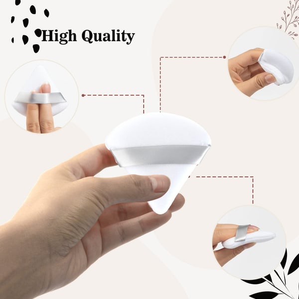 Meikkihuisku 3 kpl White 3-pack