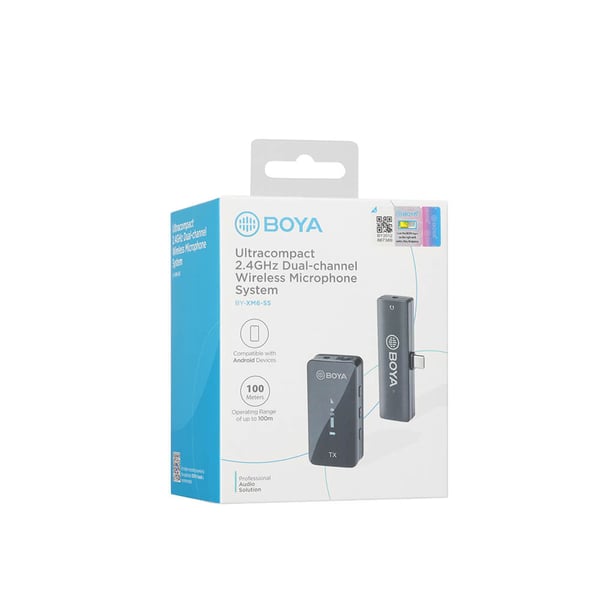 Trådløs mikrofon x1 BY-XM6-S5 USB-C
