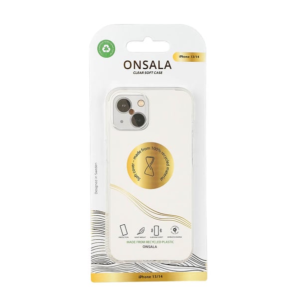 Mobilcover iPhone 13/14/15 TPU Transparent