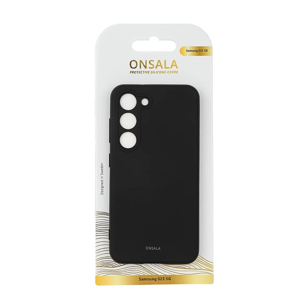 Mobildeksel Silikon Svart - Samsung S23 5G