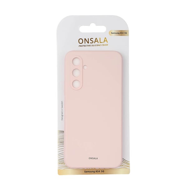 Mobildeksel Silikon Chalk Pink - Samsung Galaxy A54 5G