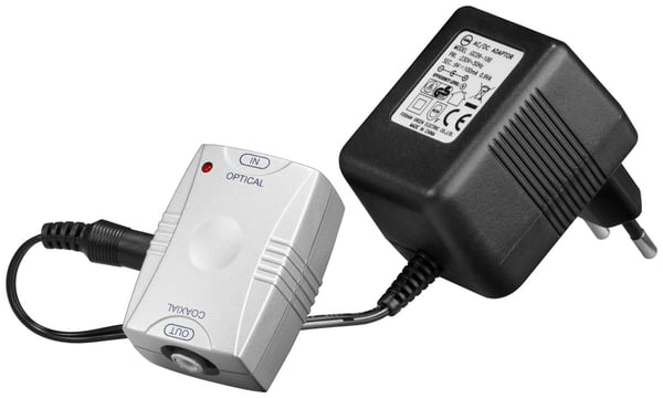Opto-koaxial-omvandlare