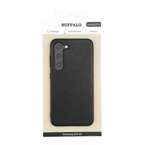 Kännykän suojakuori PU Black - Samsung S23 5G