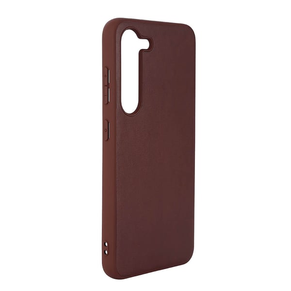 Mobilcover PU Brun - Samsung S23 5G