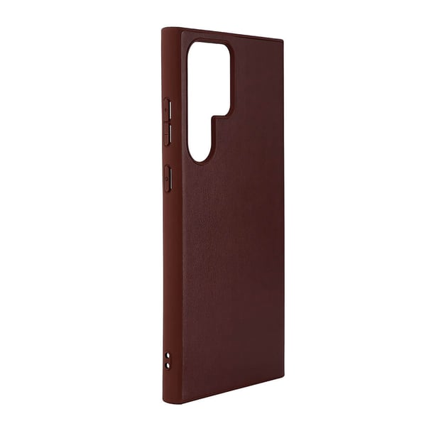 Mobildeksel PU Brun - Samsung S23 Ultra 5G