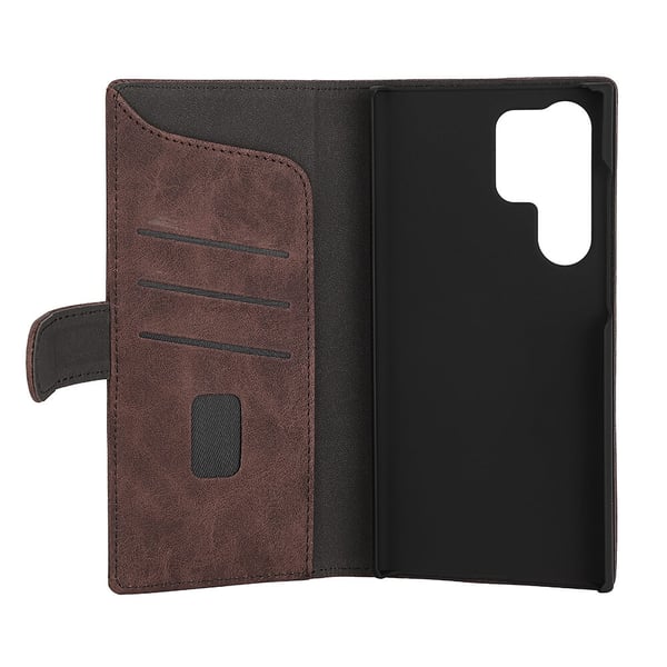 mobilcover Brun- Samsung S23 Ultra