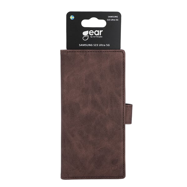 mobilcover Brun- Samsung S23 Ultra