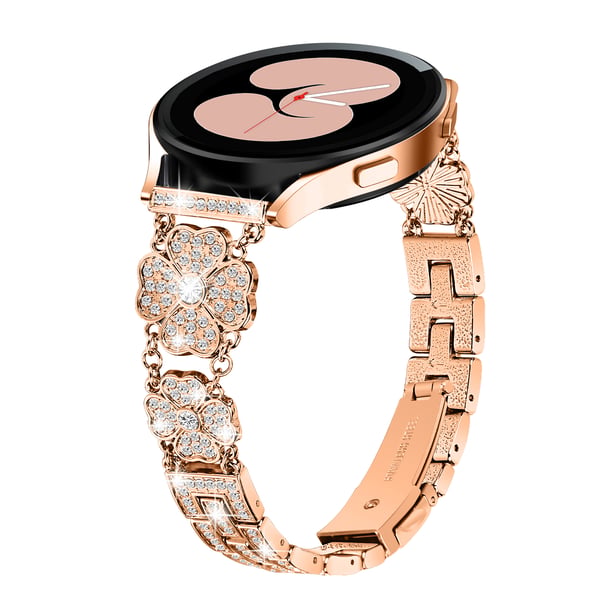 Kellon ranneke PinkGold Samsung Active 4, Watch 5 176 mm