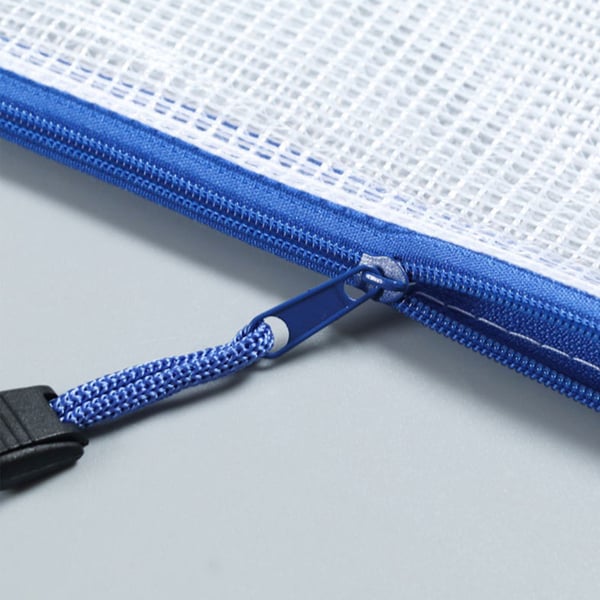 A4 filposer dokumentholdere 12-pakning Blue