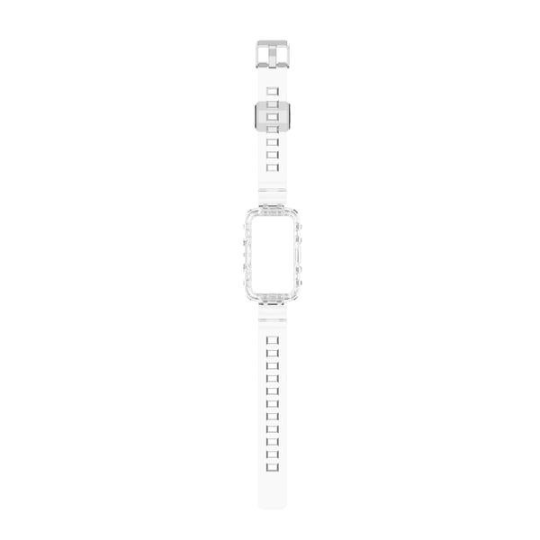 Klokkereim og klokkeetui i TPU Transparent Huawei Band 7 / Band 6 / Band 6 Pro, Honor Band 7 / Band 6
