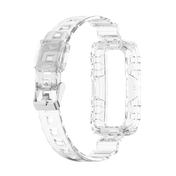 Klokkereim og klokkeetui i TPU Transparent Huawei Band 7 / Band 6 / Band 6 Pro, Honor Band 7 / Band 6