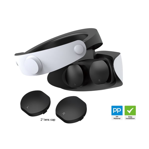Linsebeskyttelsesdeksel 1 par Black PSVR 2