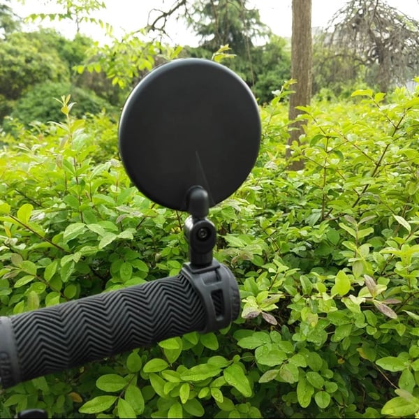 Justerbare bakspeil for sykler - 2 stk Black