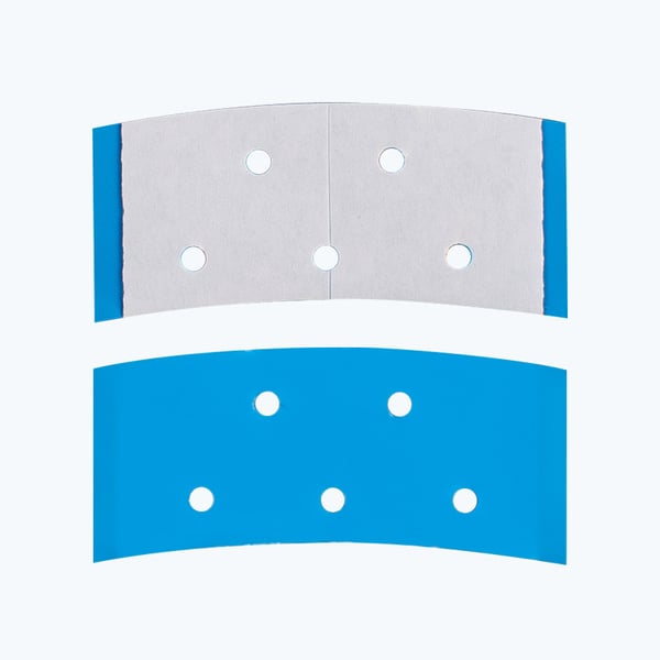 Parykklæbende tape 40 stk Blue