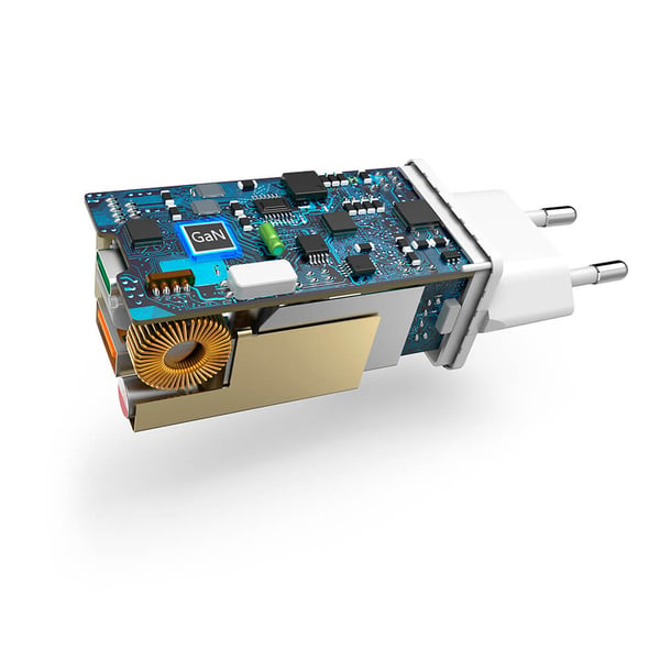 Yleislaturi USB-C ja USB-A PD GaN 5-20V/65W