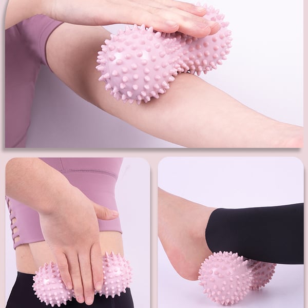 Massasje Fascia Ball - Rosa peanøttformet Pink