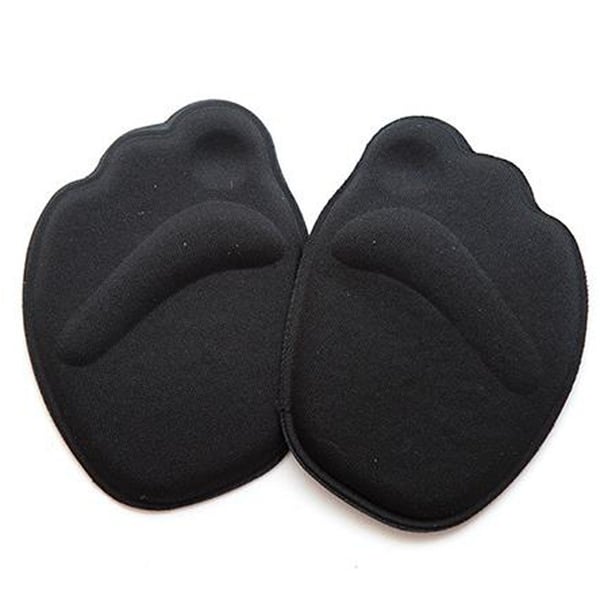 Anti-slip front fodpude indsatser 1 par Black