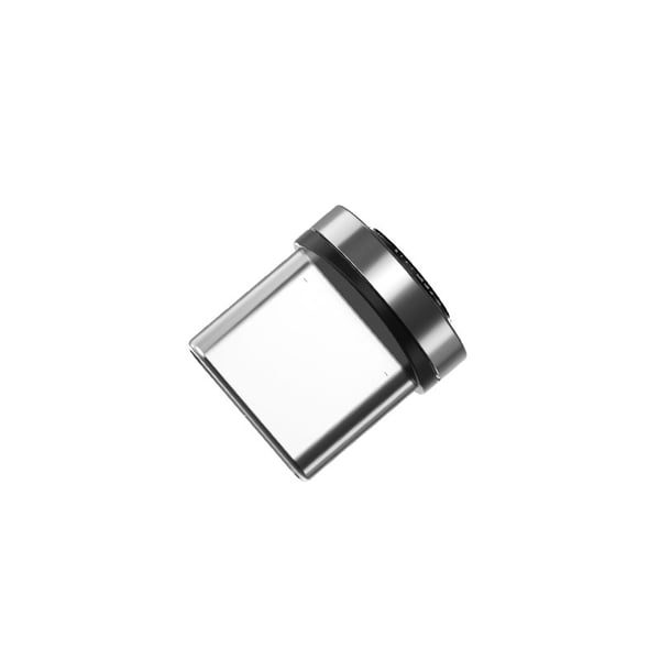 Magnetisk USB-C ladekabel 3A Hurtigopladning 2 m Black