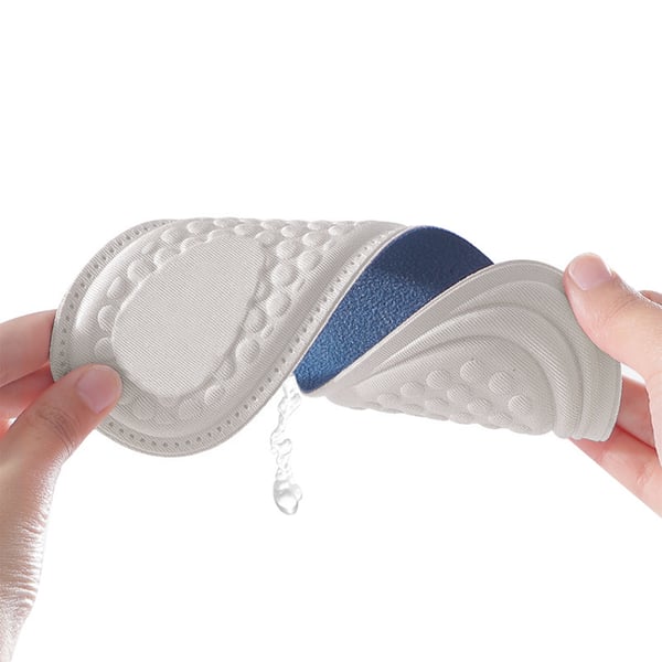 Svetteabsorberende skoinnleggssåler - 1 par Beige