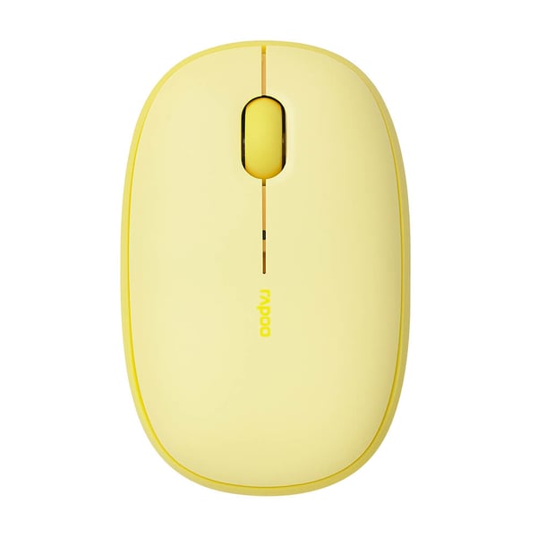 Trådløs Mus M660 Silent Multi-Mode Gul
