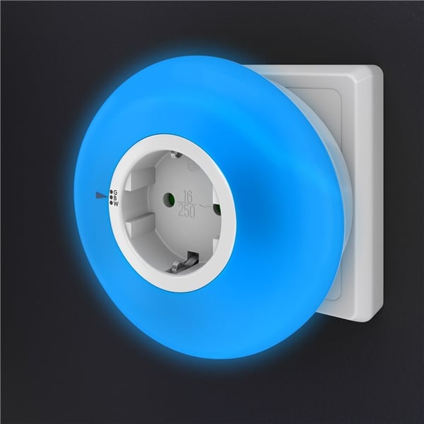 LED-nattlys for stikkontakt