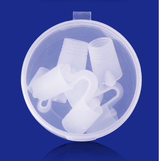 Kuorsauksen estolaitteet 4 kpl Transparent