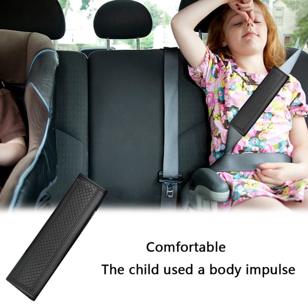 Beltebeskytter / pute til bilbeltet Black