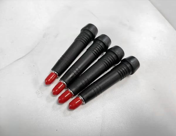 Volframiteräskärjet vaellussauvoille 4 kpl Black
