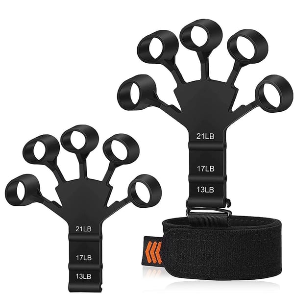 Sormiharjoittaja 3 eri vastuksella 2 kpl Black M