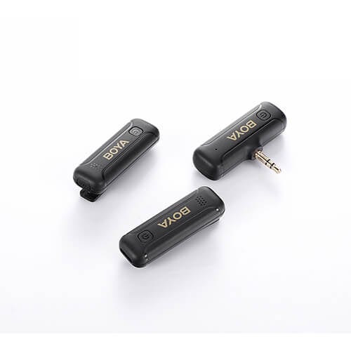 Wireless Microphone x2 BY-WM3T2-M2 3.5mm TRS