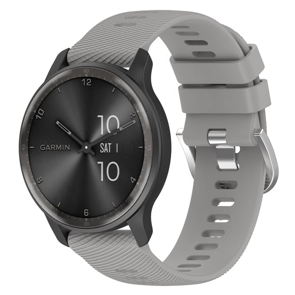 Kellon ranneke silikoni Grey Garmin VivoMove Trend