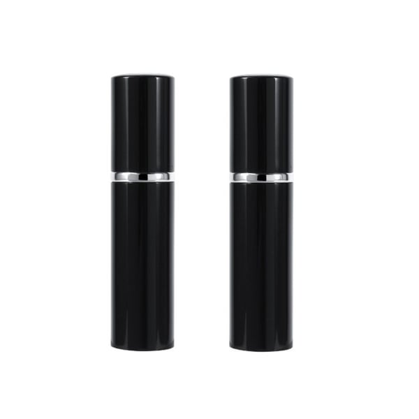 Refill sprayflaske for Parfyme 2-pakning Black 5 ml
