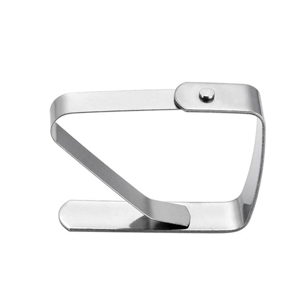 Kangaspidikkeet / kankaanpidike 4 kpl Silver