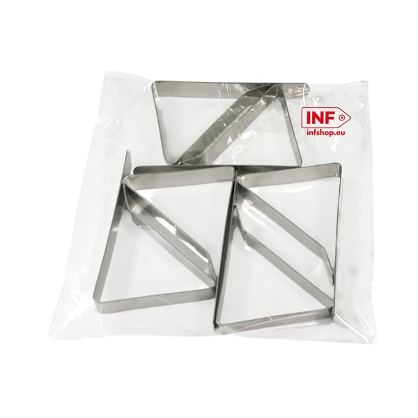 Bordduksklemmer Rustfritt Stål Silver 6-pack
