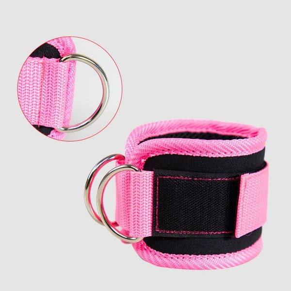 Ankelstropp for styrketrening med kabelmaskiner Black