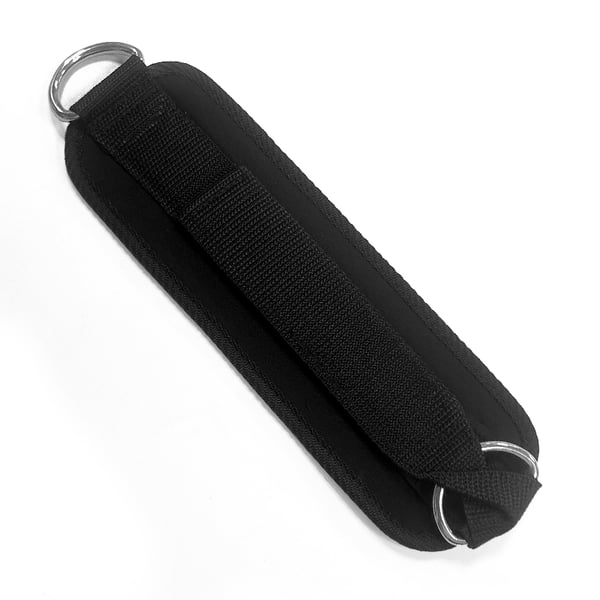 Ankelstropp for styrketrening med kabelmaskiner Black
