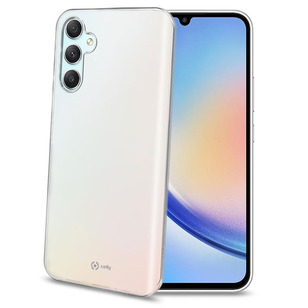 Gelskin TPU Cover Galaxy A34 5G läpinäkyvä