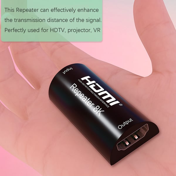 HDMI Förstärkare / Repeater Black