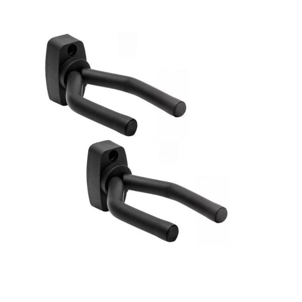 Universell gitarrhängare Svart 2-pack