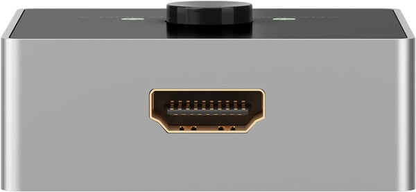 Manuell HDMI™-svitsj 2 til 1 (4K @ 60 Hz)