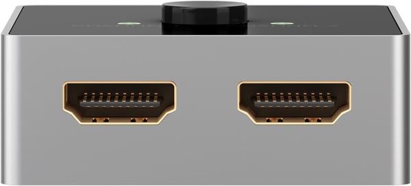 Manuell HDMI™-svitsj 2 til 1 (4K @ 60 Hz)