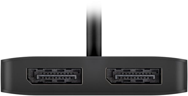 USB-C™-adapter til 2x DisplayPort