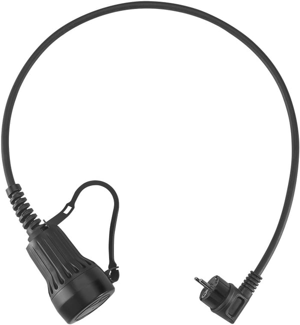 Ladeadapter Universal med jordet støpsel, opptil 2,3 kW