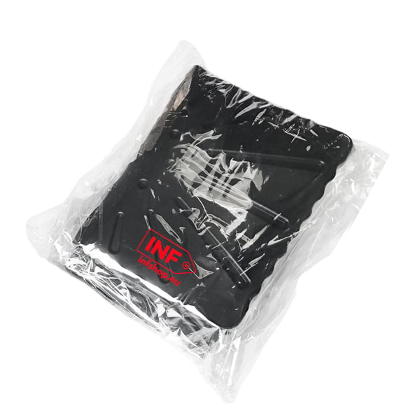 2-pak luftfriturebeholder med ovnluffer Silikone Black