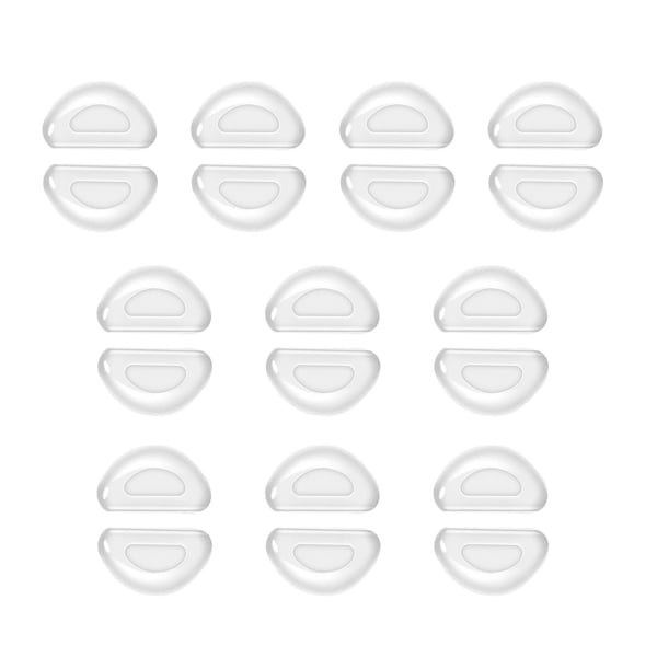 Nenäsuoja laseille 10 paria Transparent 1 mm