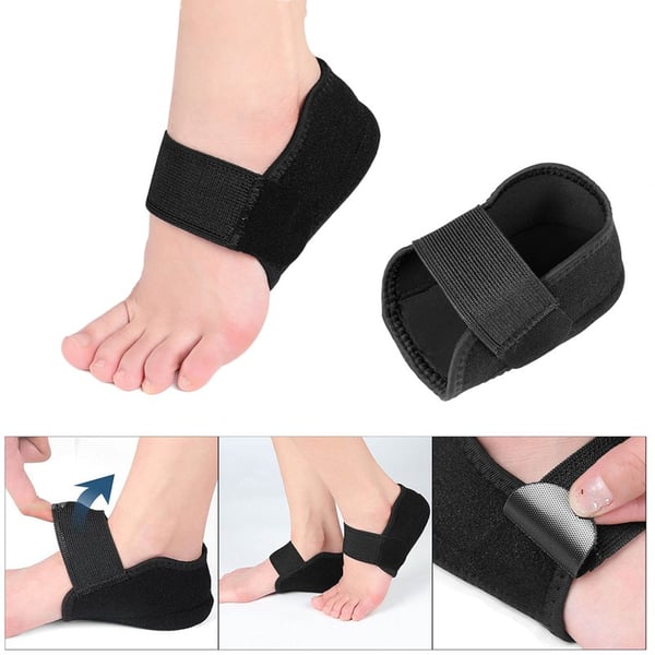 Høydeøkende innleggssåler Str S 36-40 1 CM – 1 par Black Size S：36-40, Size：6x11x0.5 cm, internal heightening: 1 cm