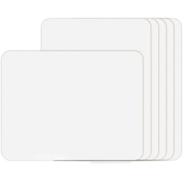 Magneettinen taulu jääkaappiin 6 kpl White A4 Magneettinen taulu jääkaappiin 6 kpl White A4