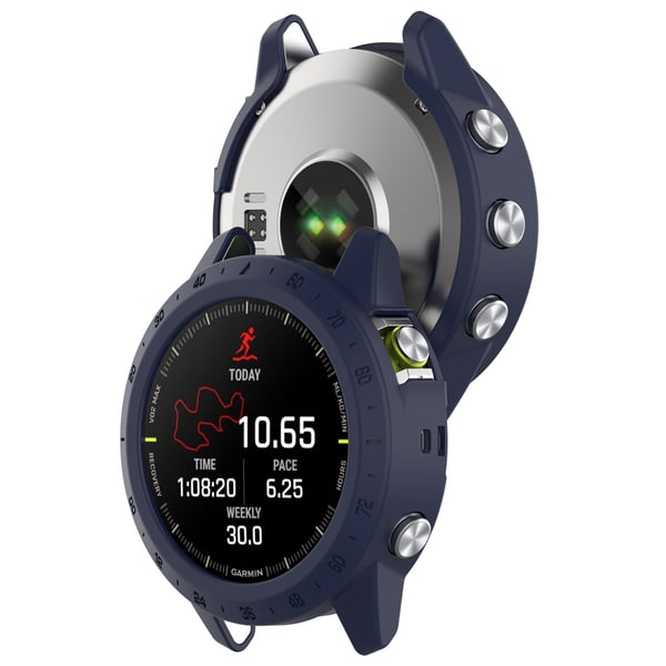 PC-suojakotelo älykellolle Blue Garmin Marq 2